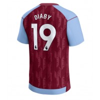 Dres Aston Villa Moussa Diaby #19 Domaci 2023-24 Kratak Rukav